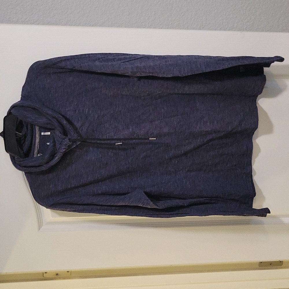 I jeans by Buffalo pull over cow neck sweater navy blue size XXL